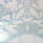 Самоклеящаяся плёнка Deluxe, рулон, 0,45х2 м, голубой мрамор